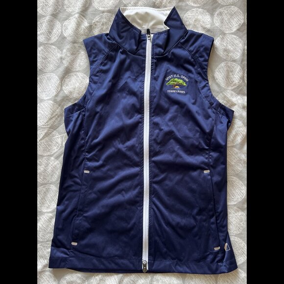 Bette & Court Women's 2021 U.S. Open Golf Torrey Pines Navy Tempest Vest S - Picture 1 of 16